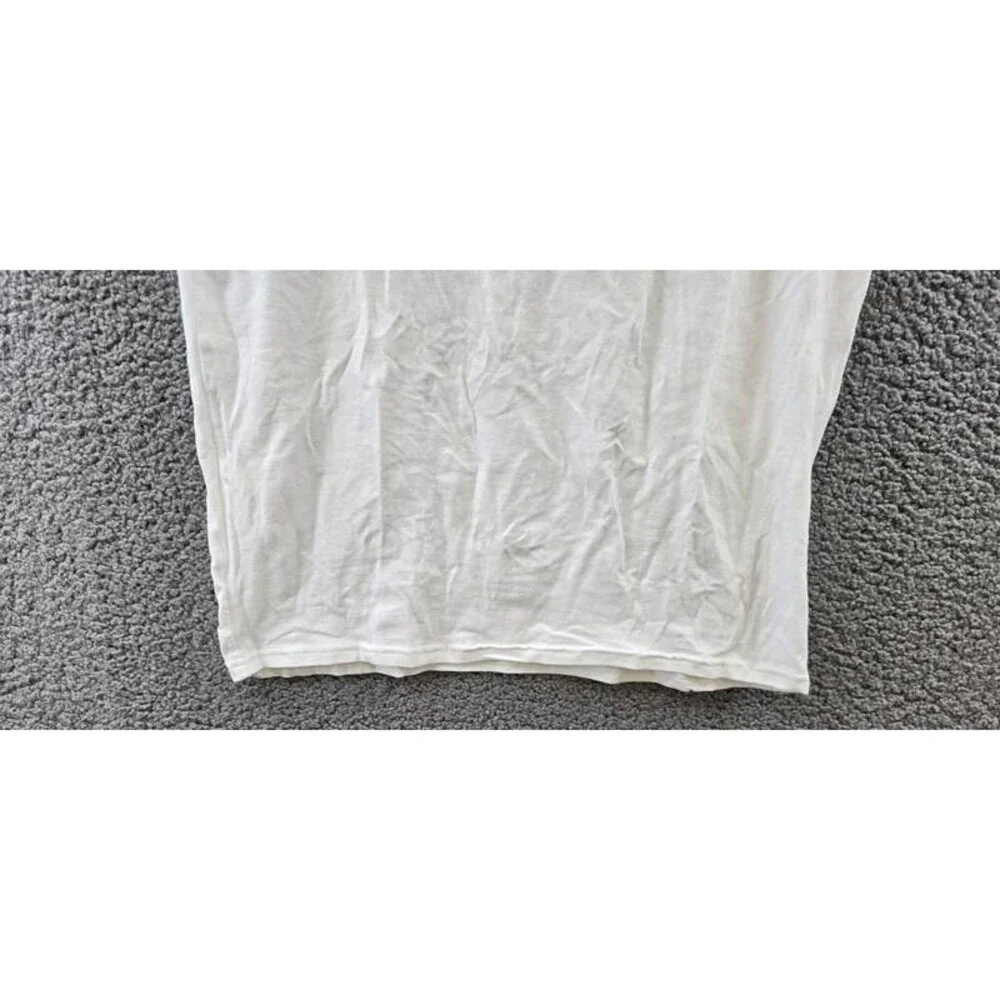 Hanes Originals Supersoft T-Shirt Men's M White Crew Neck Short Sleeve Pullover